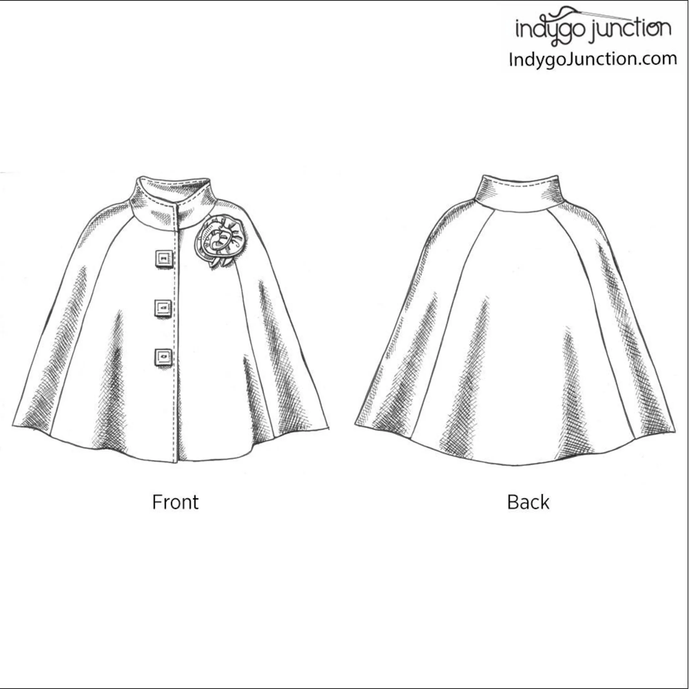 The Casual Cape Pattern