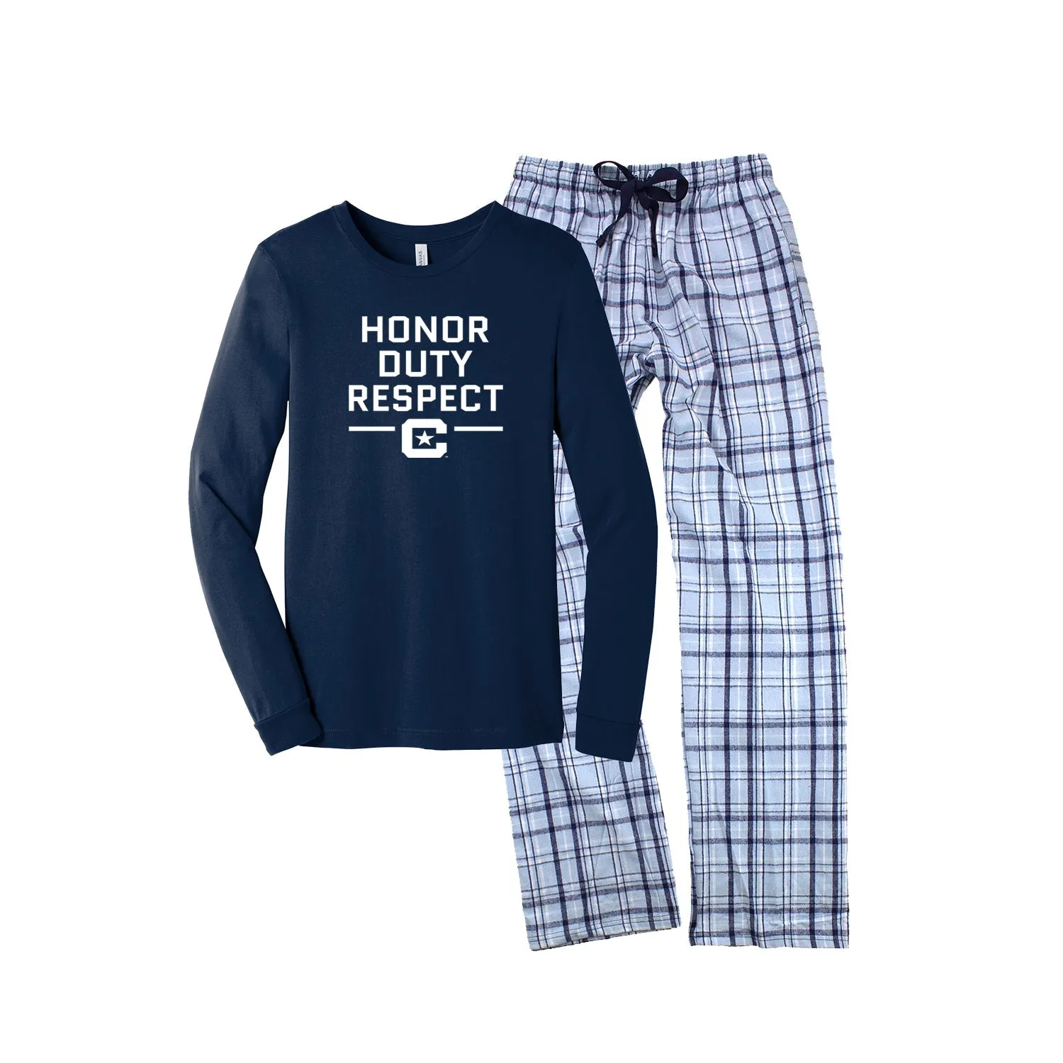The Citadel Honor Duty Respect - Flannel Pajama Set