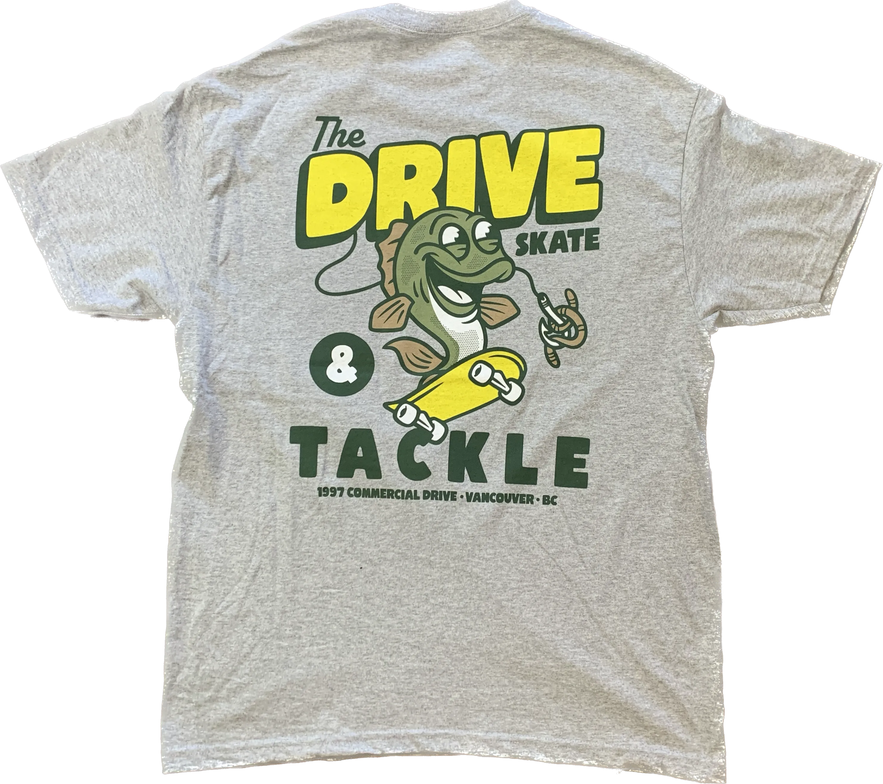 THE DRIVE SKATE & TACKLE 2.0 T-SHIRT