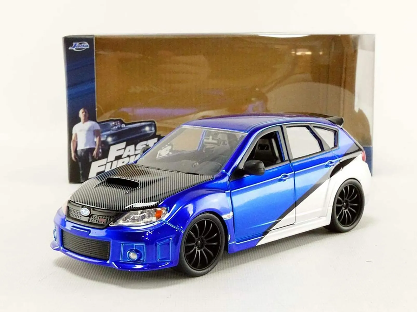 The Fast and the Furious Brian's Subaru Impreza WRX STI 1:24 Die Cast Vehicle