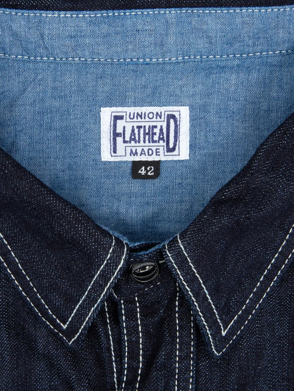 The Flat Head 10oz Denim Work Shirt