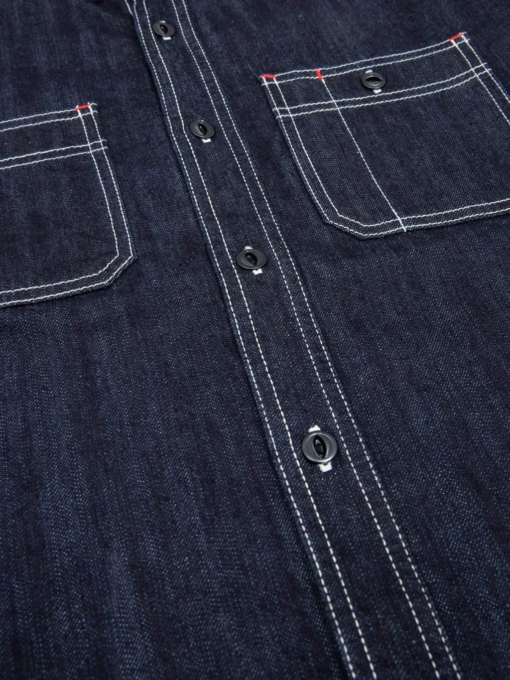 The Flat Head 10oz Denim Work Shirt