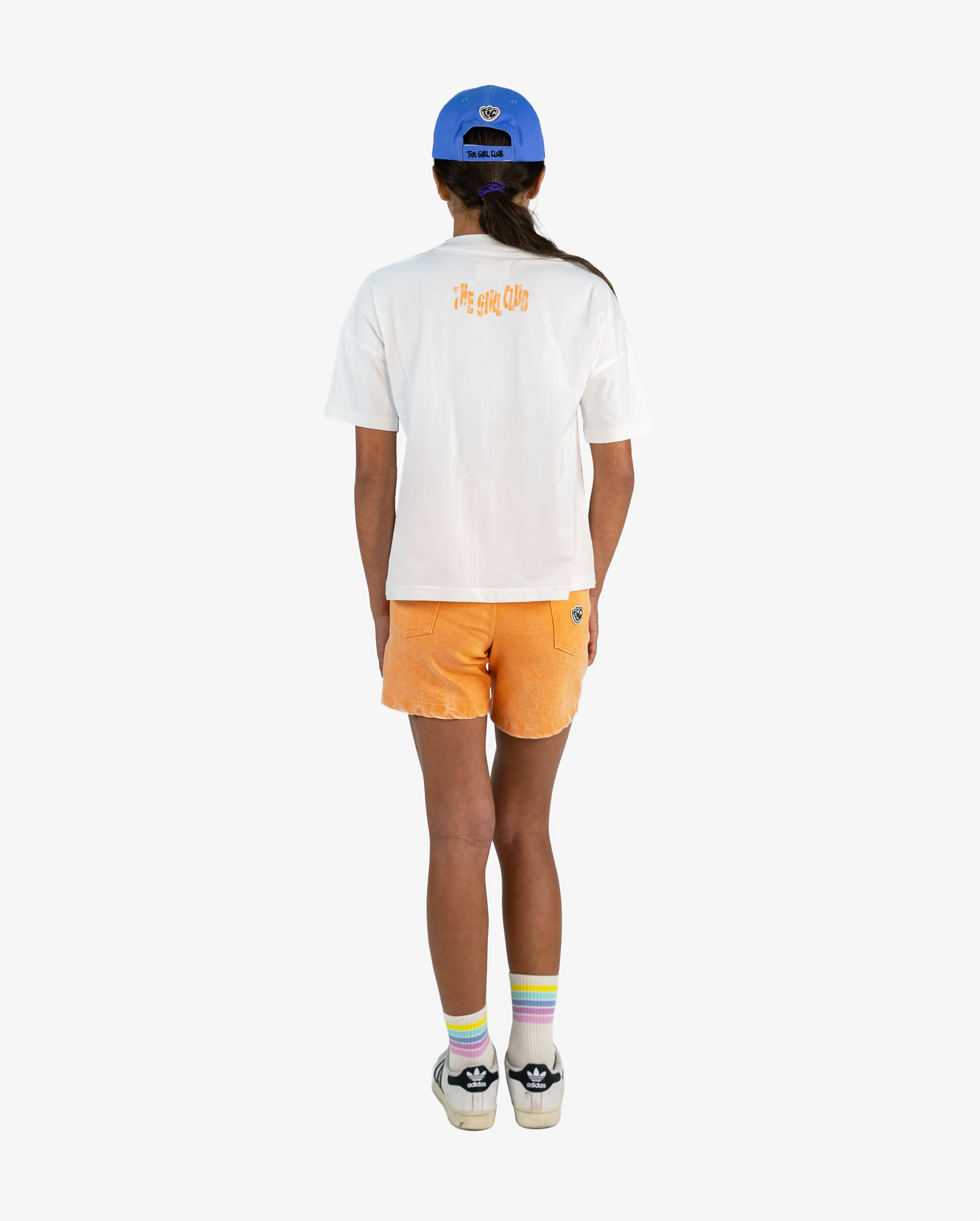THE GIRL CLUB - TOUCAN RESROT DENIM SHORTS