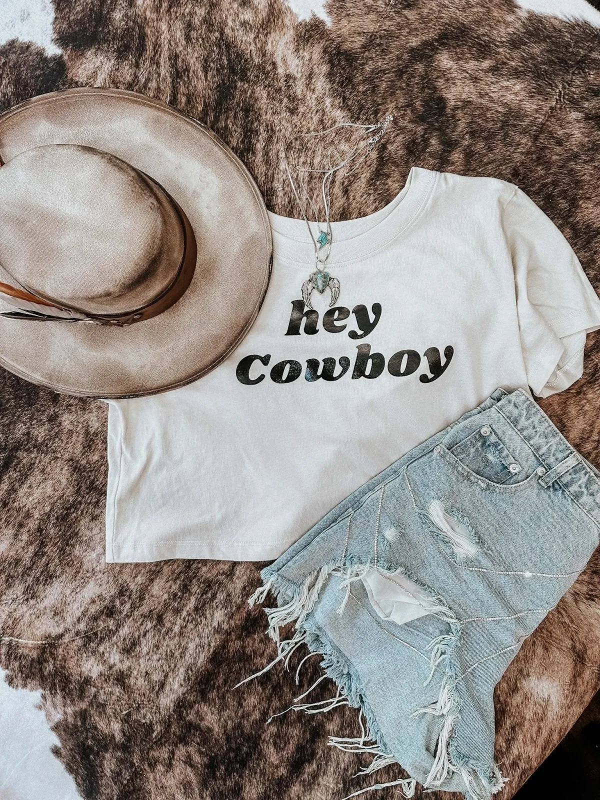 The Kicks Rhinestone Denim Shorts