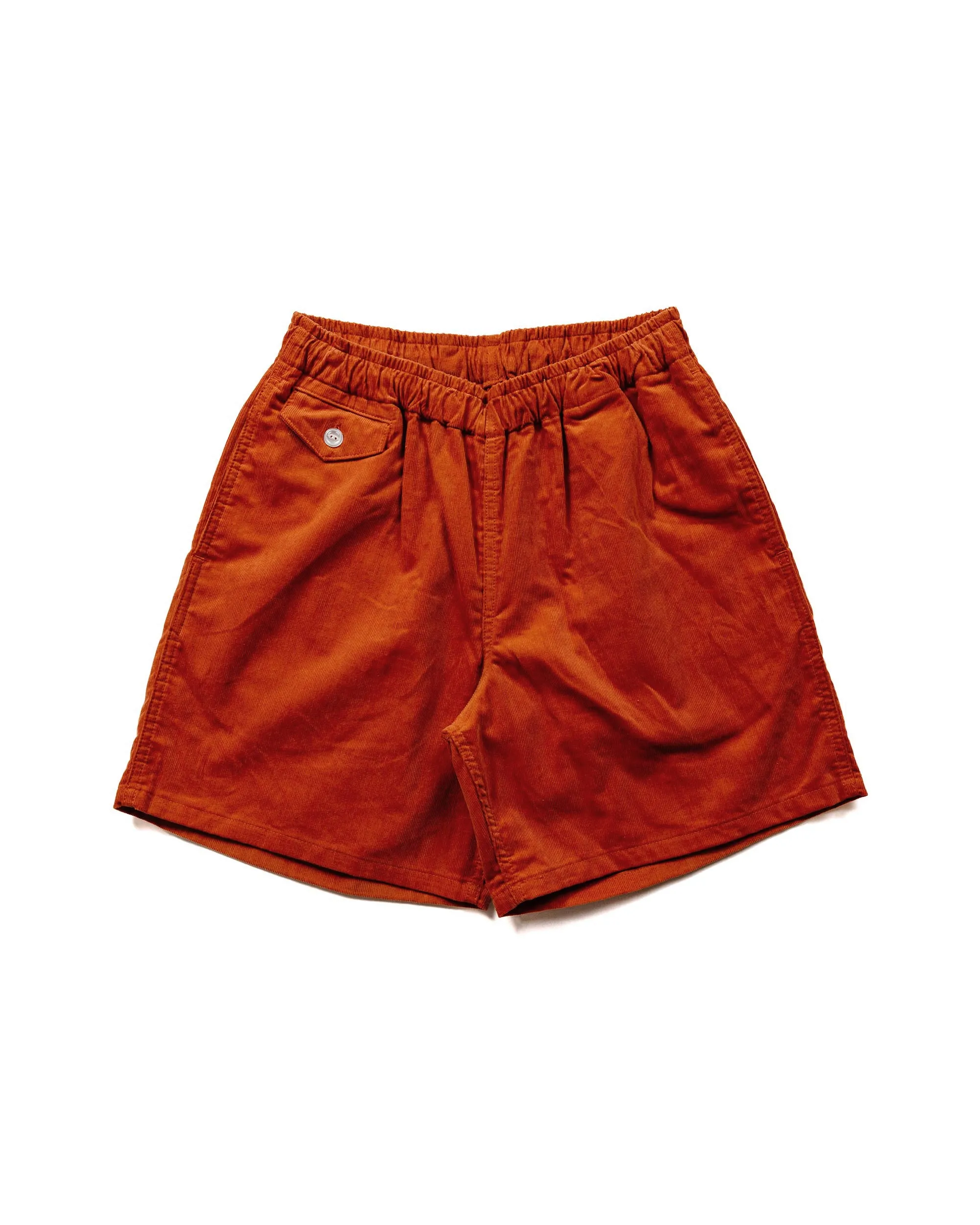 The Real McCoy's MP23014 Summer Corduroy Swim Shorts Salmon