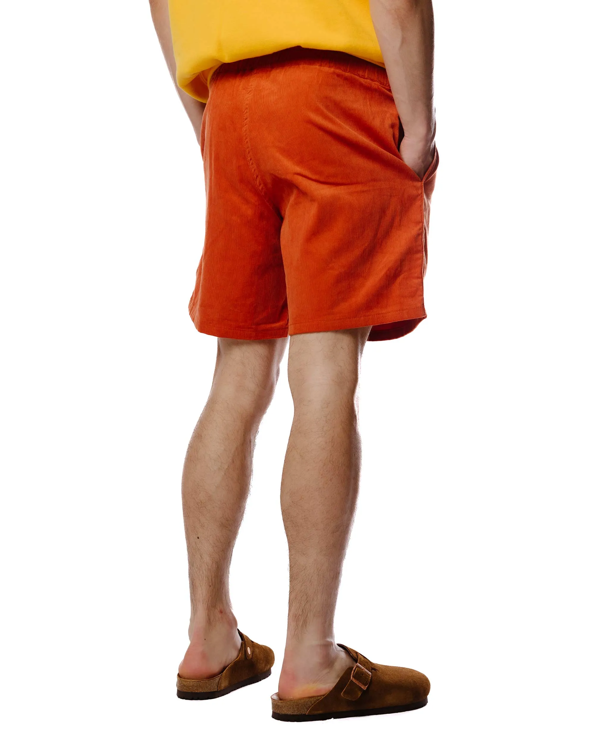 The Real McCoy's MP23014 Summer Corduroy Swim Shorts Salmon