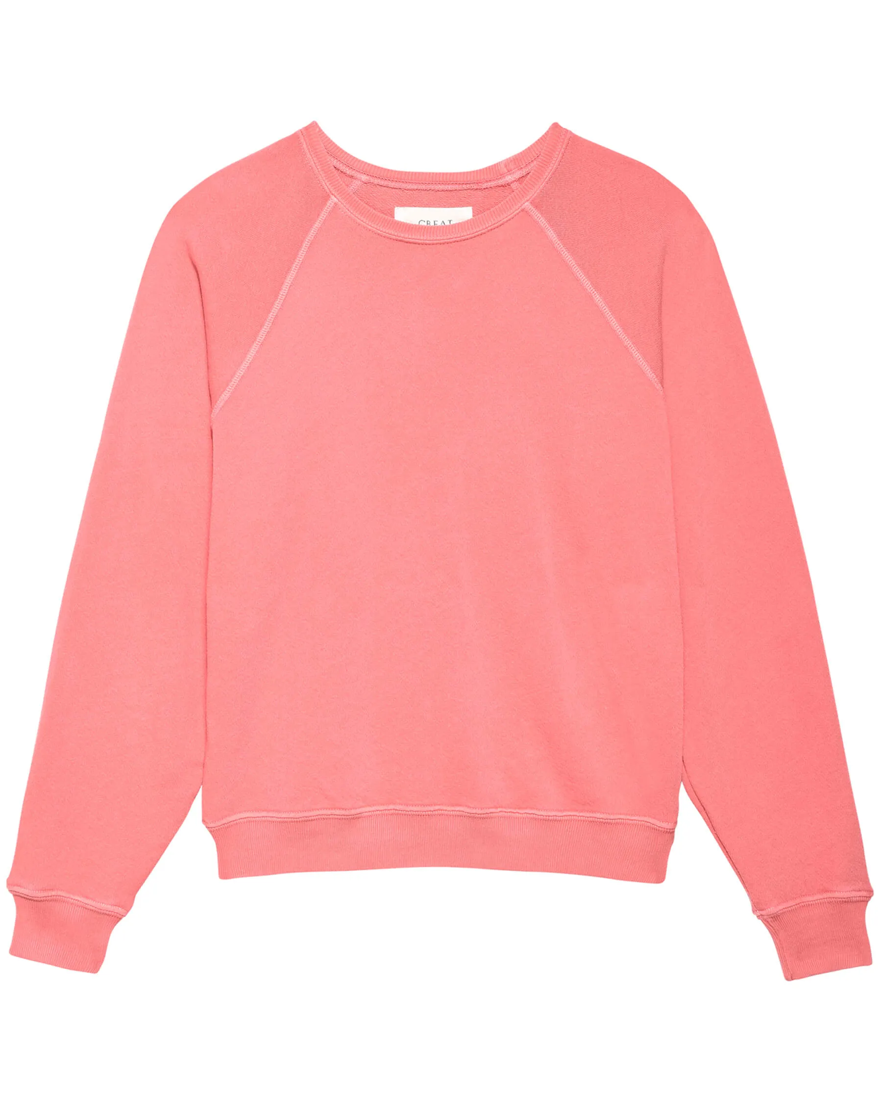 The Shrunken Sweatshirt. Solid -- Pomelo