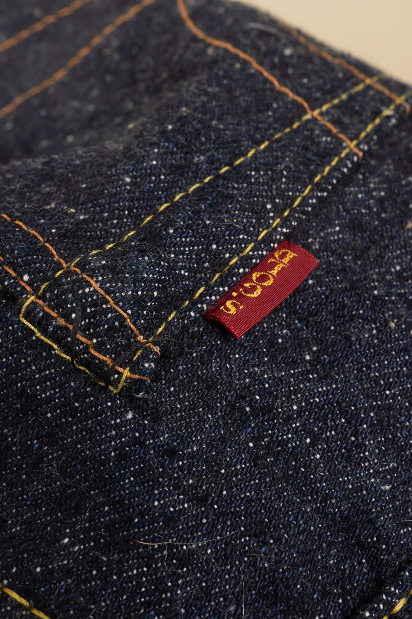 The Strike Gold "Keep Earth" Organic / Recycled Cotton Tapered Selvedge Jeans