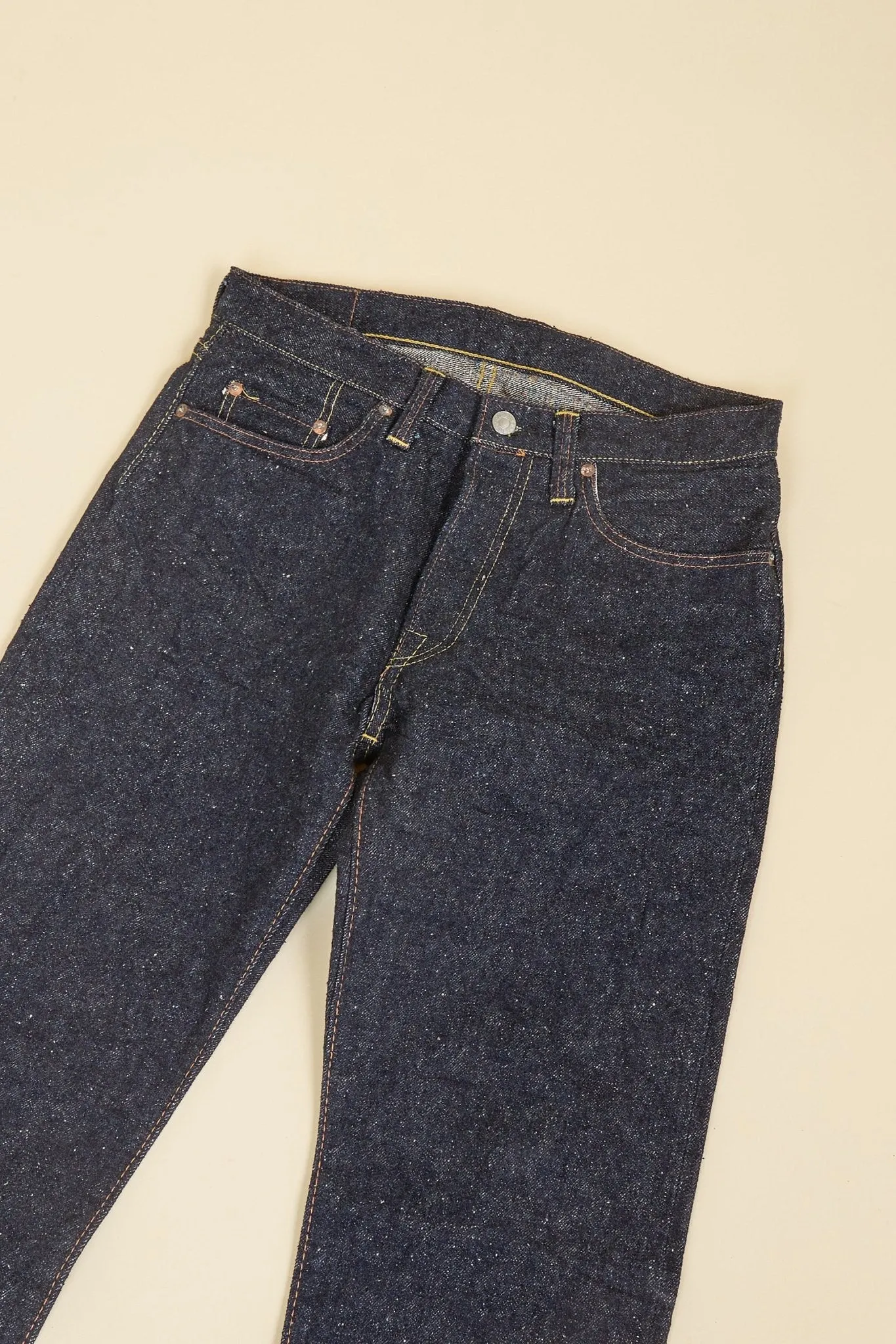 The Strike Gold "Keep Earth" Organic / Recycled Cotton Tapered Selvedge Jeans