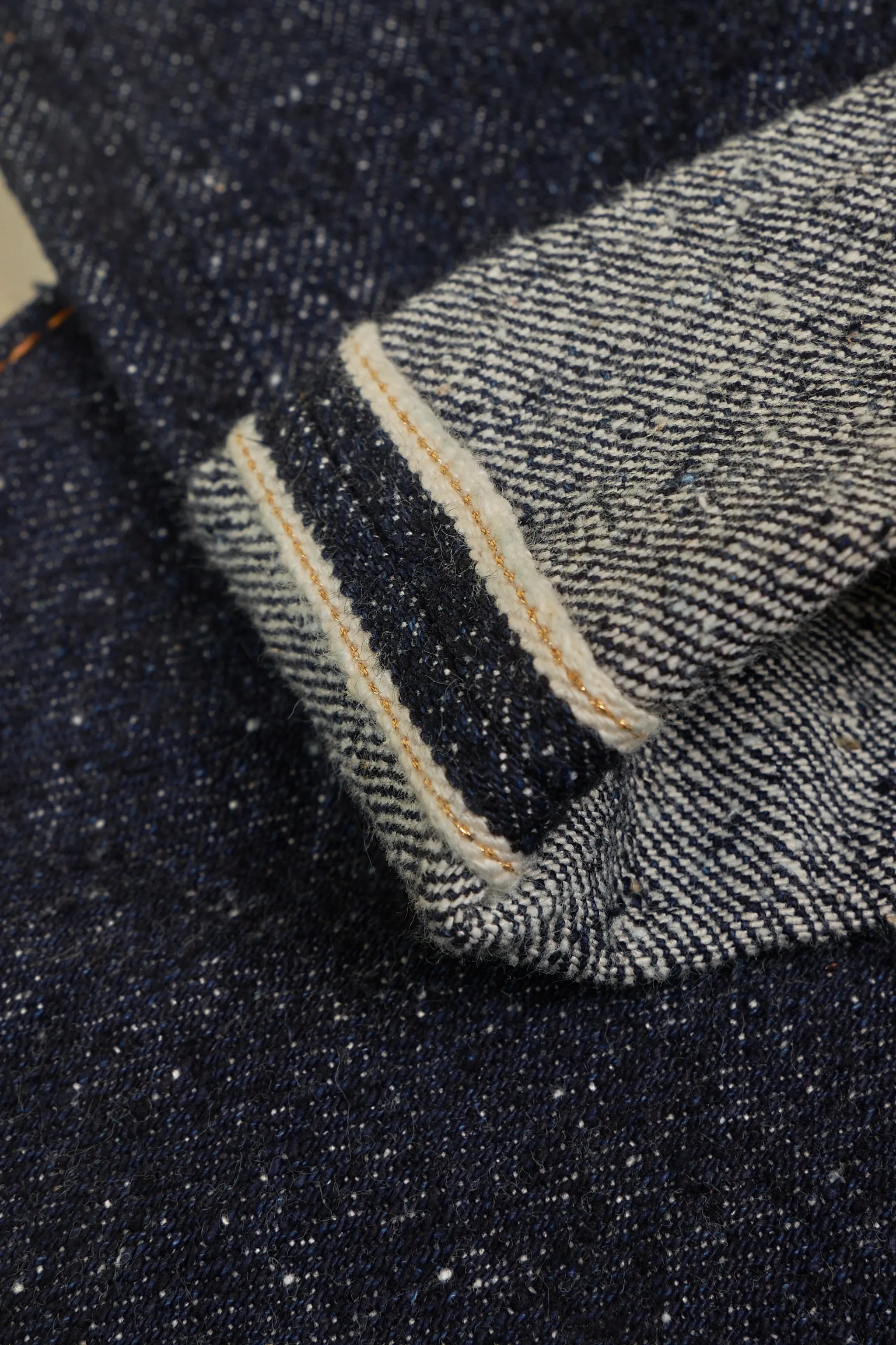 The Strike Gold "Keep Earth" Organic / Recycled Cotton Tapered Selvedge Jeans