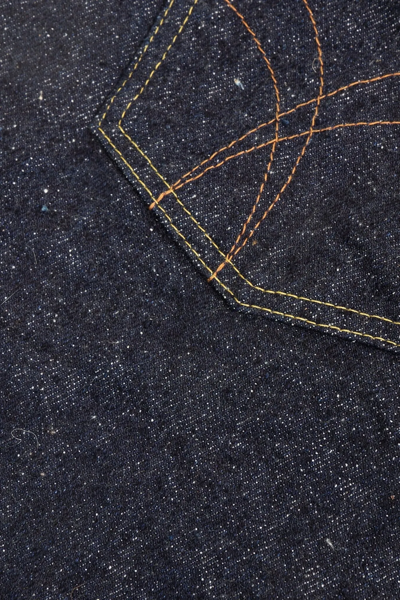 The Strike Gold "Keep Earth" Organic / Recycled Cotton Tapered Selvedge Jeans