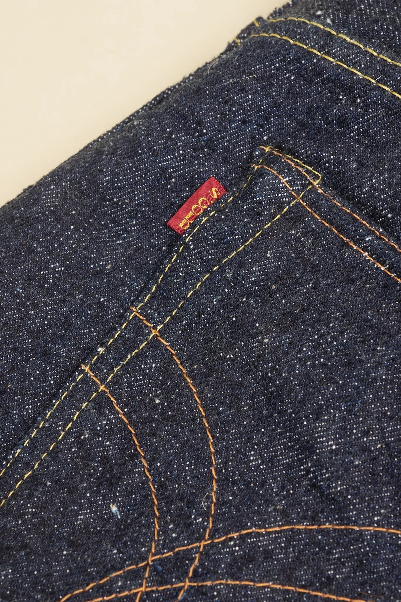 The Strike Gold "Keep Earth" Organic / Recycled Cotton Tapered Selvedge Jeans