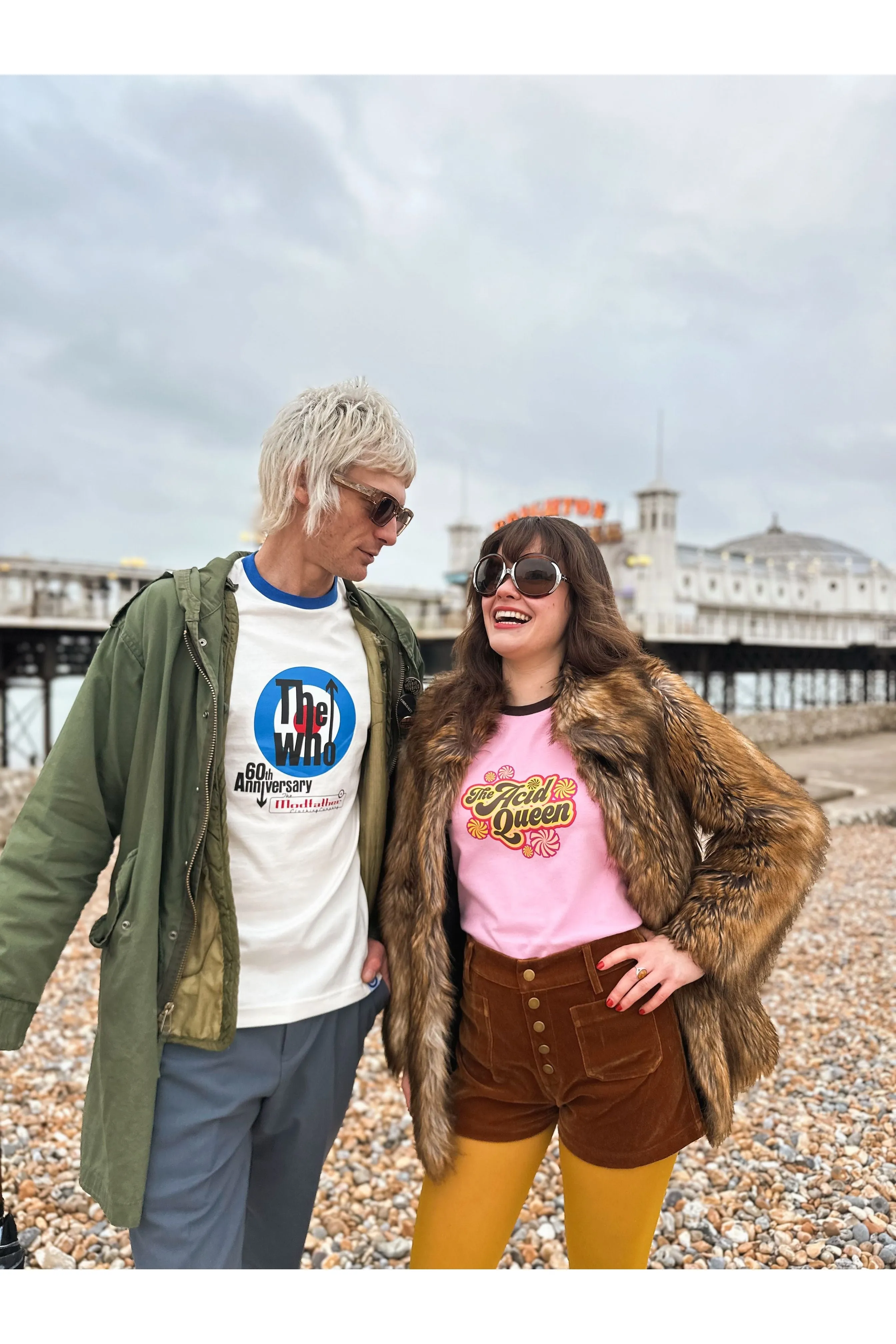 The Who x Modfather Clothing - TW/3010 Exclusive 60th Anniversary Ecru - T-Shirt