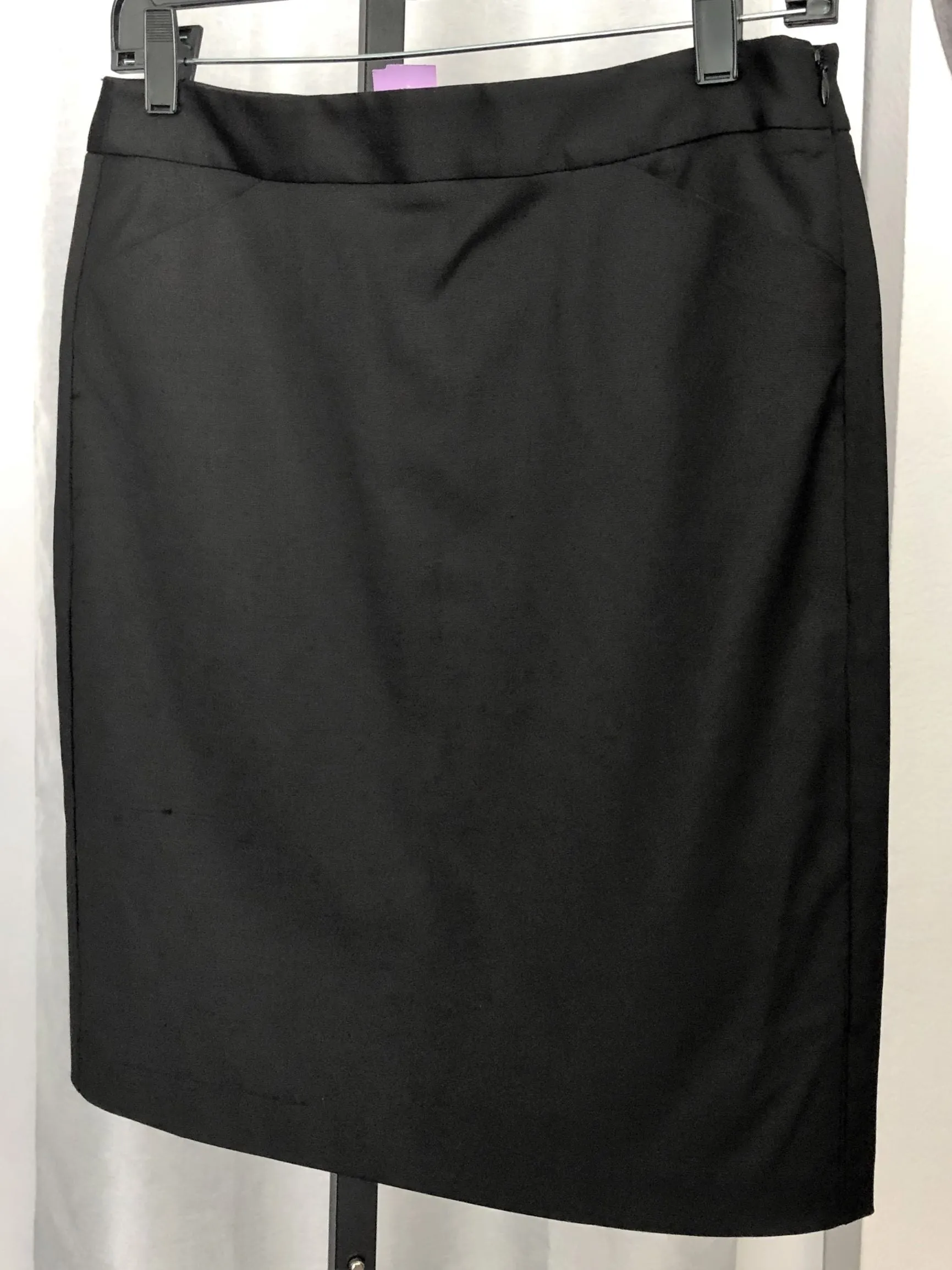 Theory NEW Size 2 Black Wool Pencil Skirt