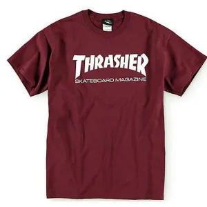Thrasher Skate Mag T-Shirt Maroon