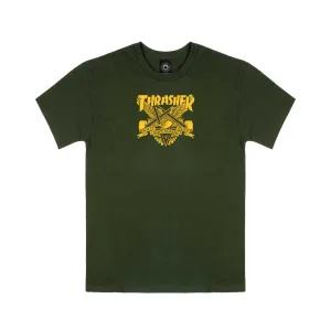 Thrasher x Anti Hero Eaglegram S/S Tee - Forest Green