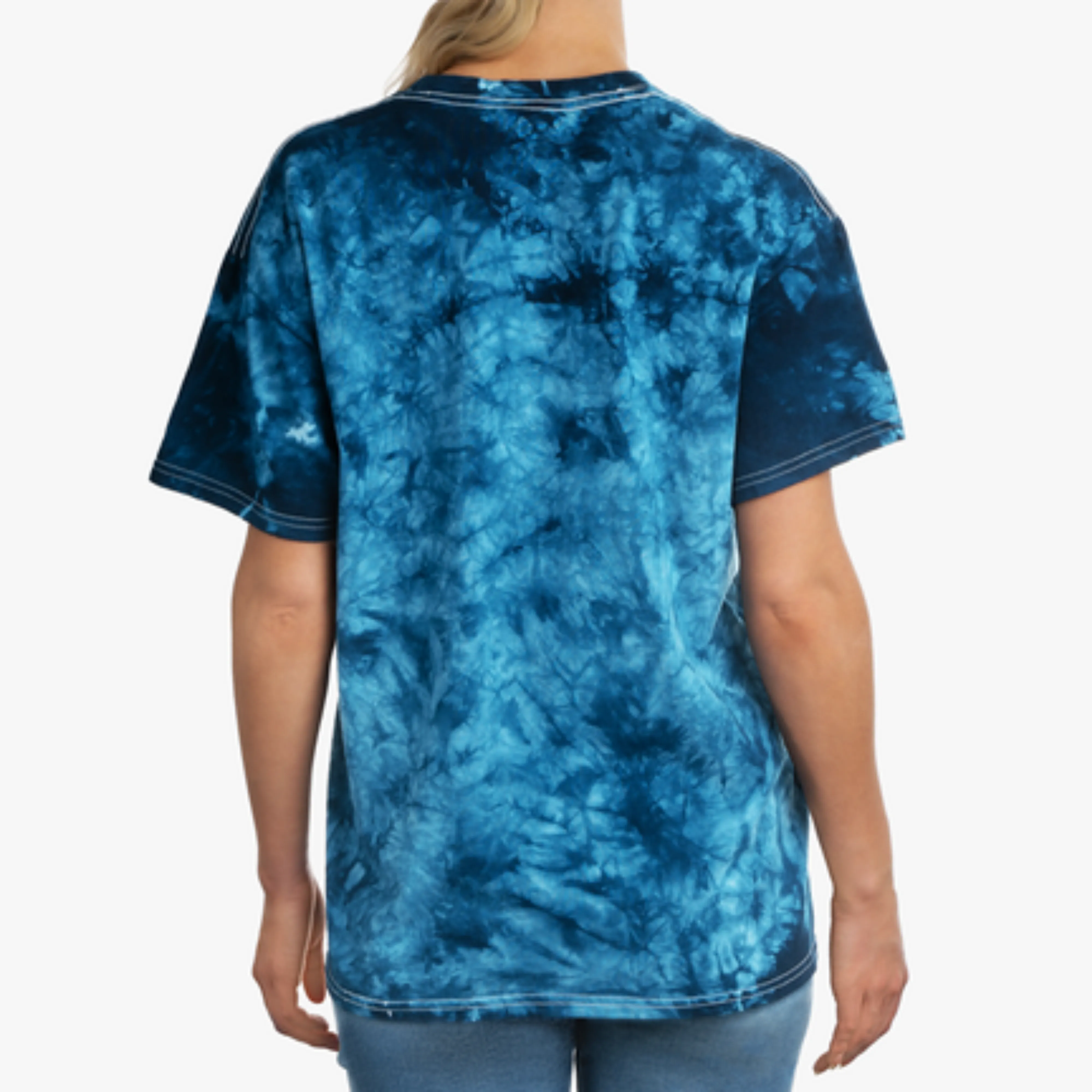 Tie Dye Shirt-Don't Cry Because It's Over, Smile Because It Happened, Tie Dye Graphic Tee