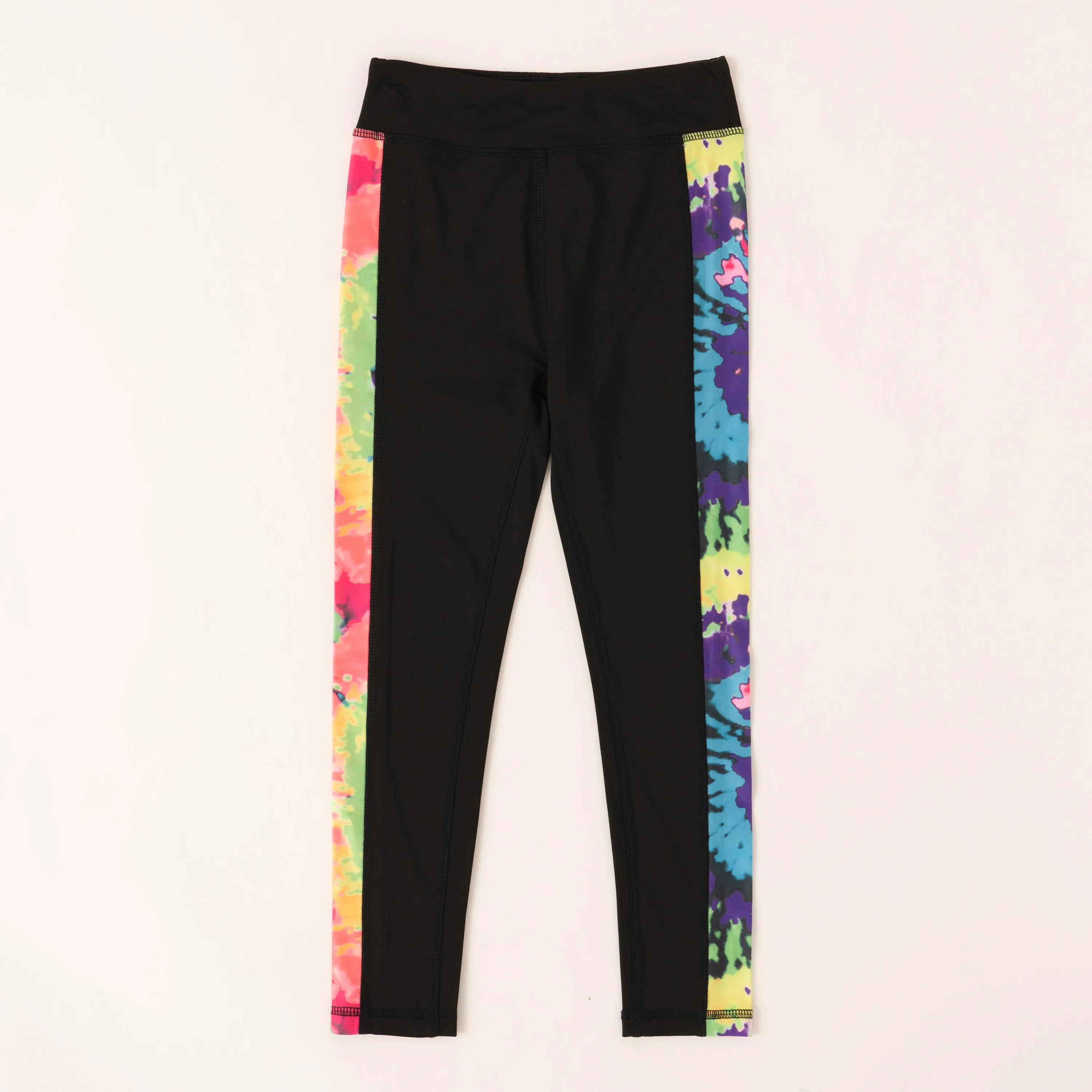 Tie Dye Side Stripe Legging