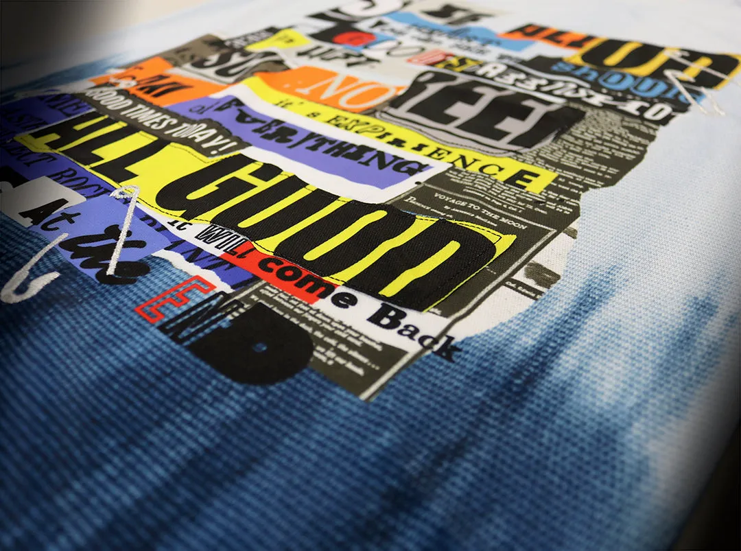 TIE DYE T-SHIRTS-S11091 (NAVY)