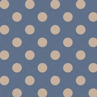 Tilda- Chambray Dots Denim - 160057