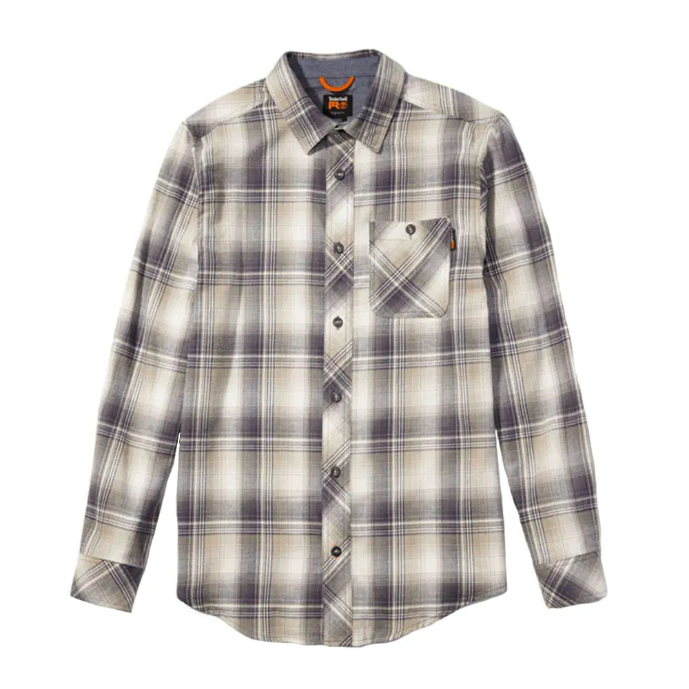 Timberland Men's Woodfort Midweight Flannel Work Shirt