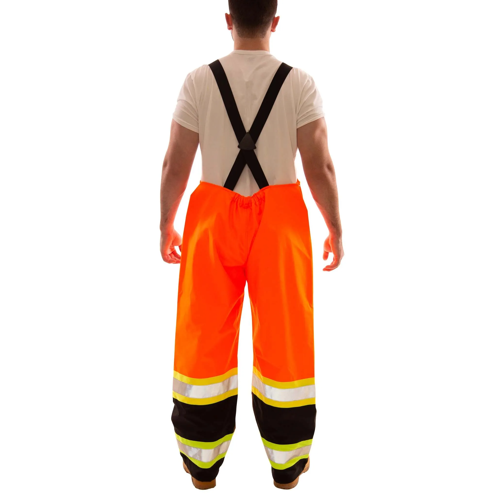 Tingley Icon™ High Visibility Overalls - CSA Z96 Class 3 Level 2, Waterproof, Breathable, Reflective Tape, Quick Release Buckles, All-Season Comfort | Sizes S-5XL