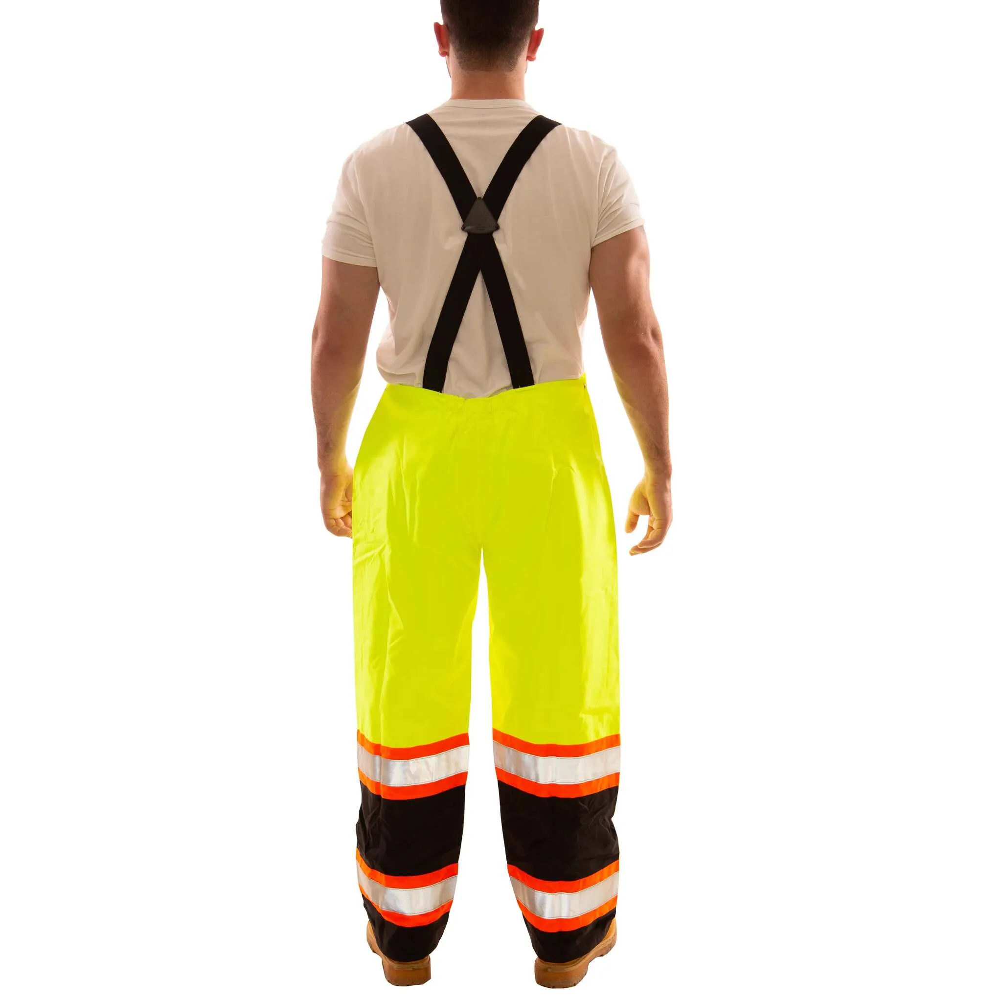 Tingley Icon™ High Visibility Overalls - CSA Z96 Class 3 Level 2, Waterproof, Breathable, Reflective Tape, Quick Release Buckles, All-Season Comfort | Sizes S-5XL