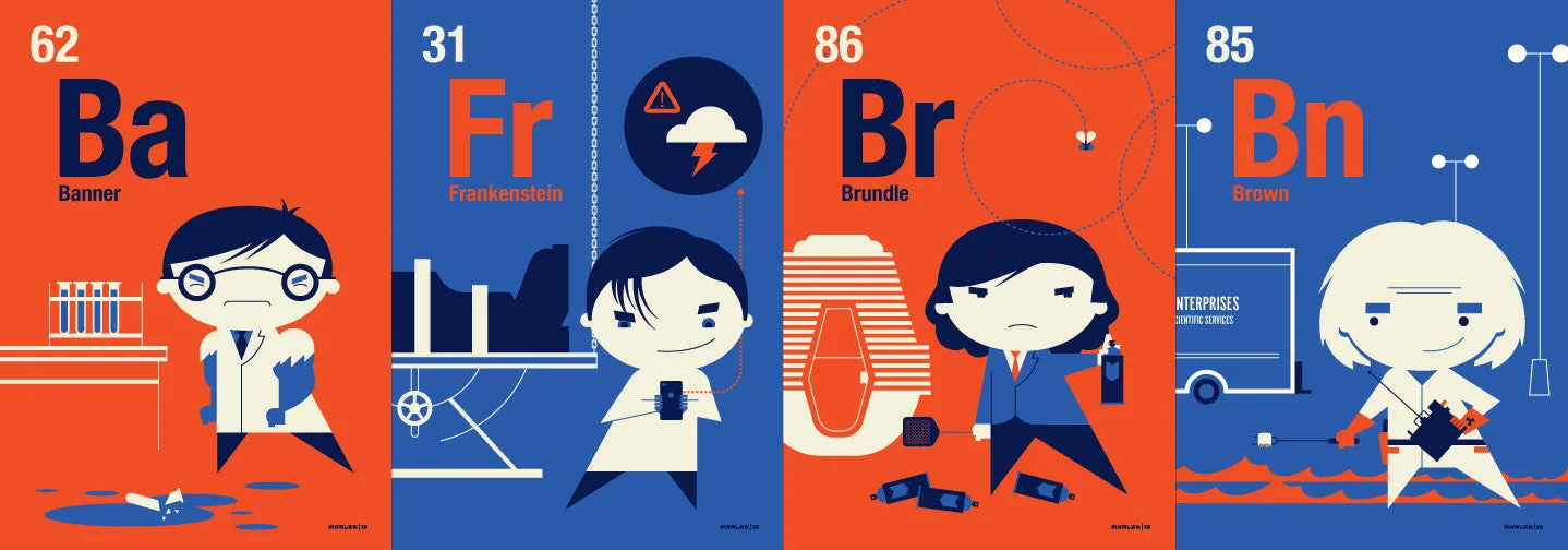 Tom Whalen - "Periodic Table Flash Cards"
