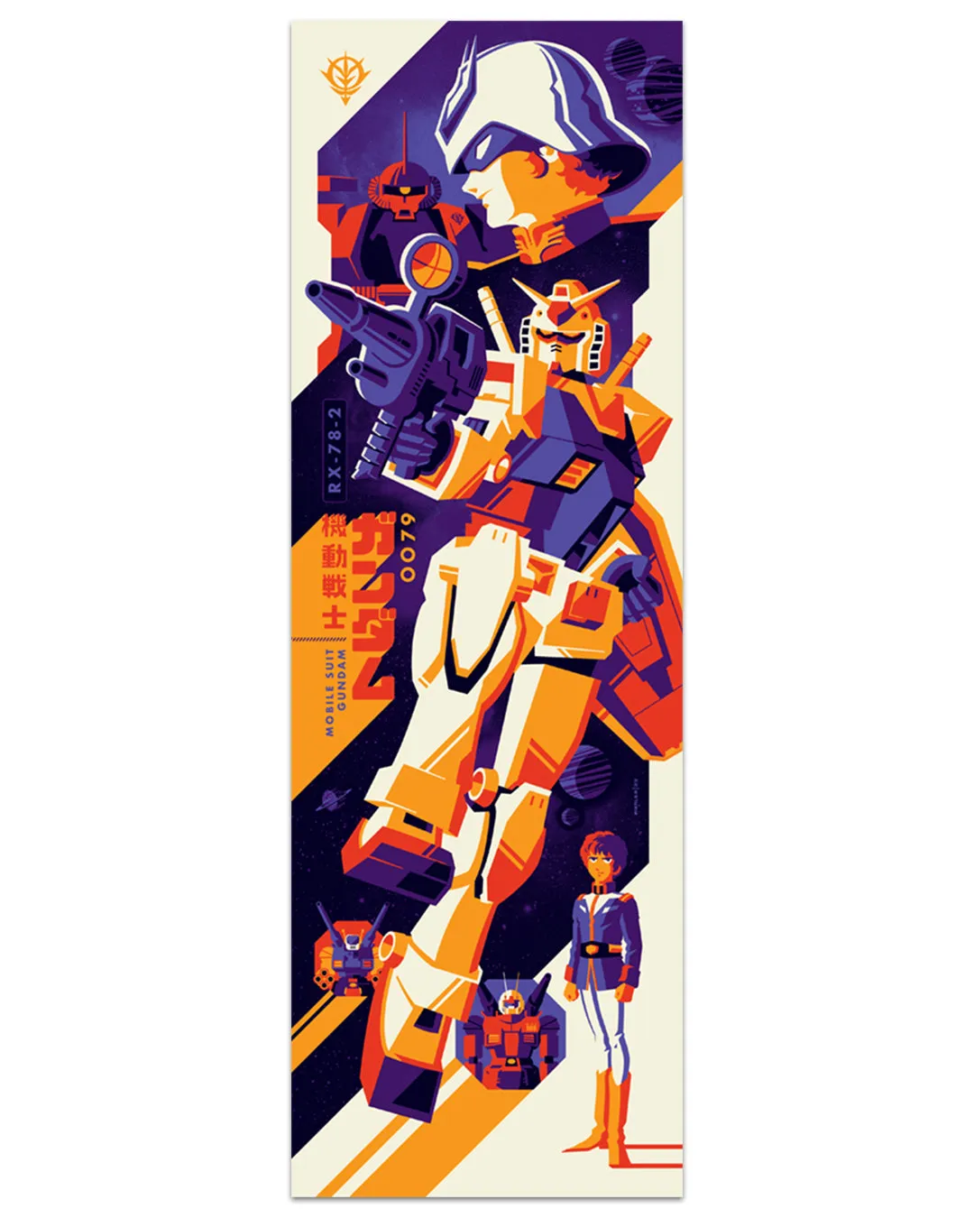 Tom Whalen - "RX-78" print
