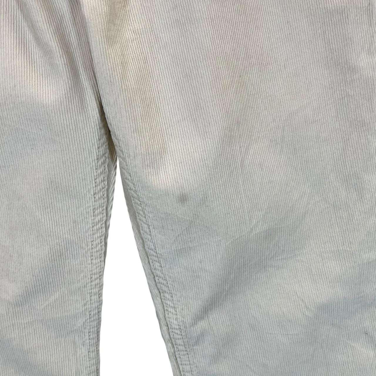 TOMMY HILFIGER Skinny Slim Fit Classic Cream Corduroy Cord Trousers