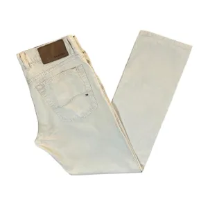 TOMMY HILFIGER Skinny Slim Fit Classic Cream Corduroy Cord Trousers
