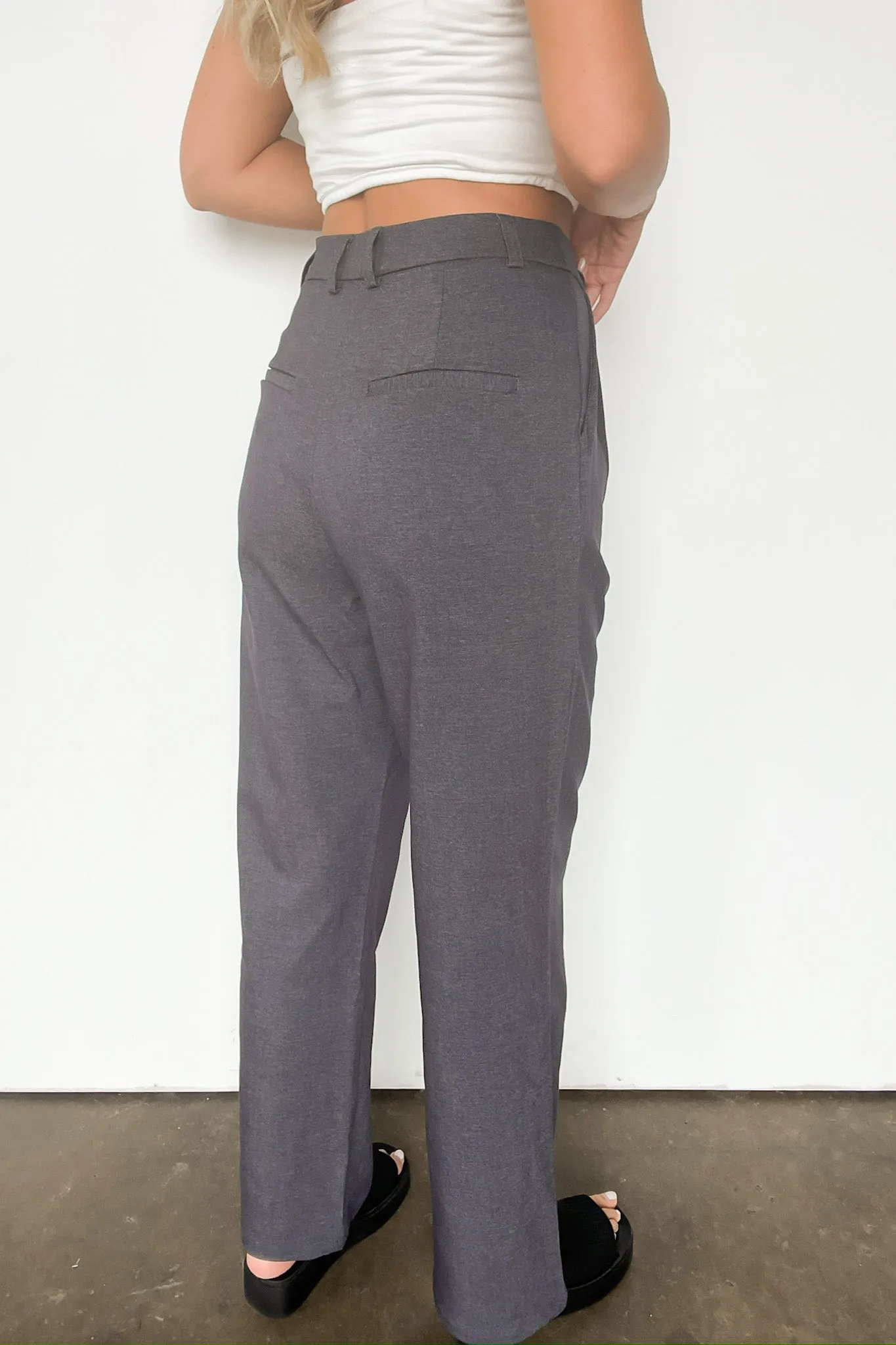 Trendsetting Poise High Rise Pleated Pants - FINAL SALE
