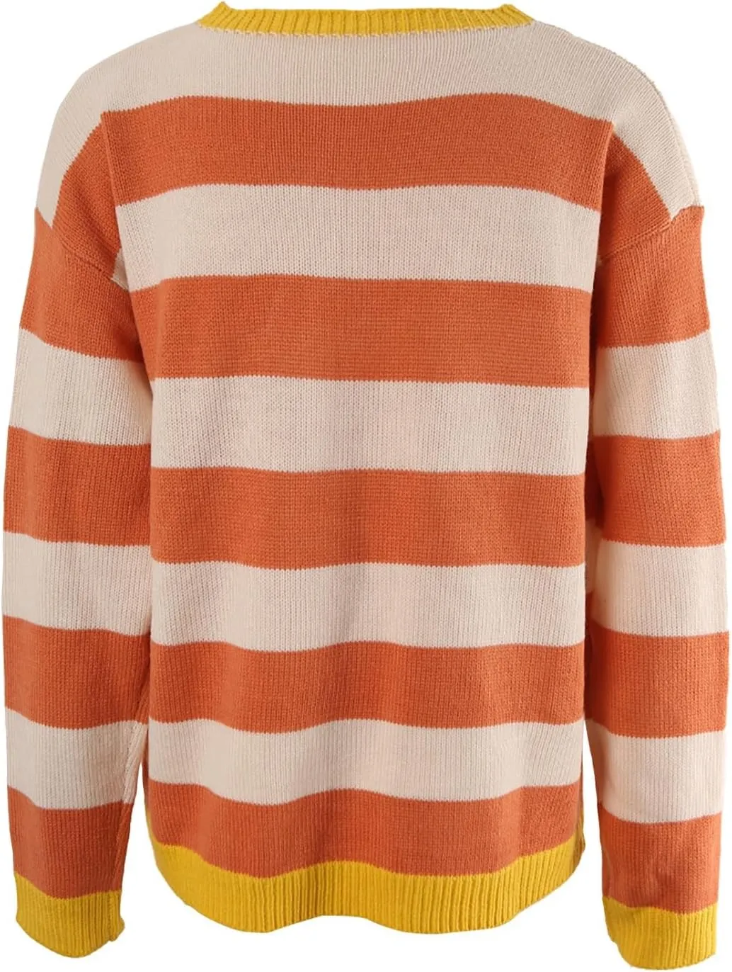 Trendy Sweatshirts Oversized for Women Hoodies Orange and White Long Sleeve Cropped Pullover Funny Loose Fit Outfit