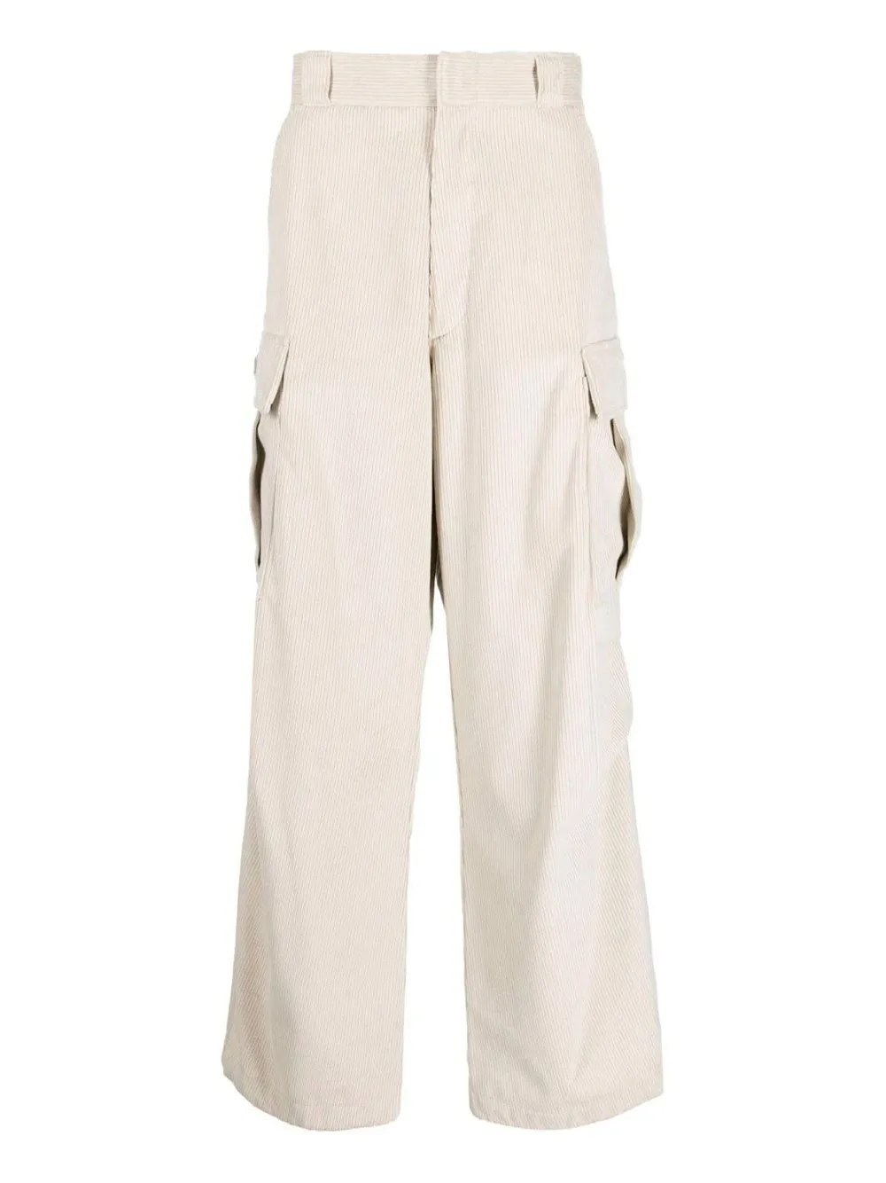 Triangle-logo cargo trousers