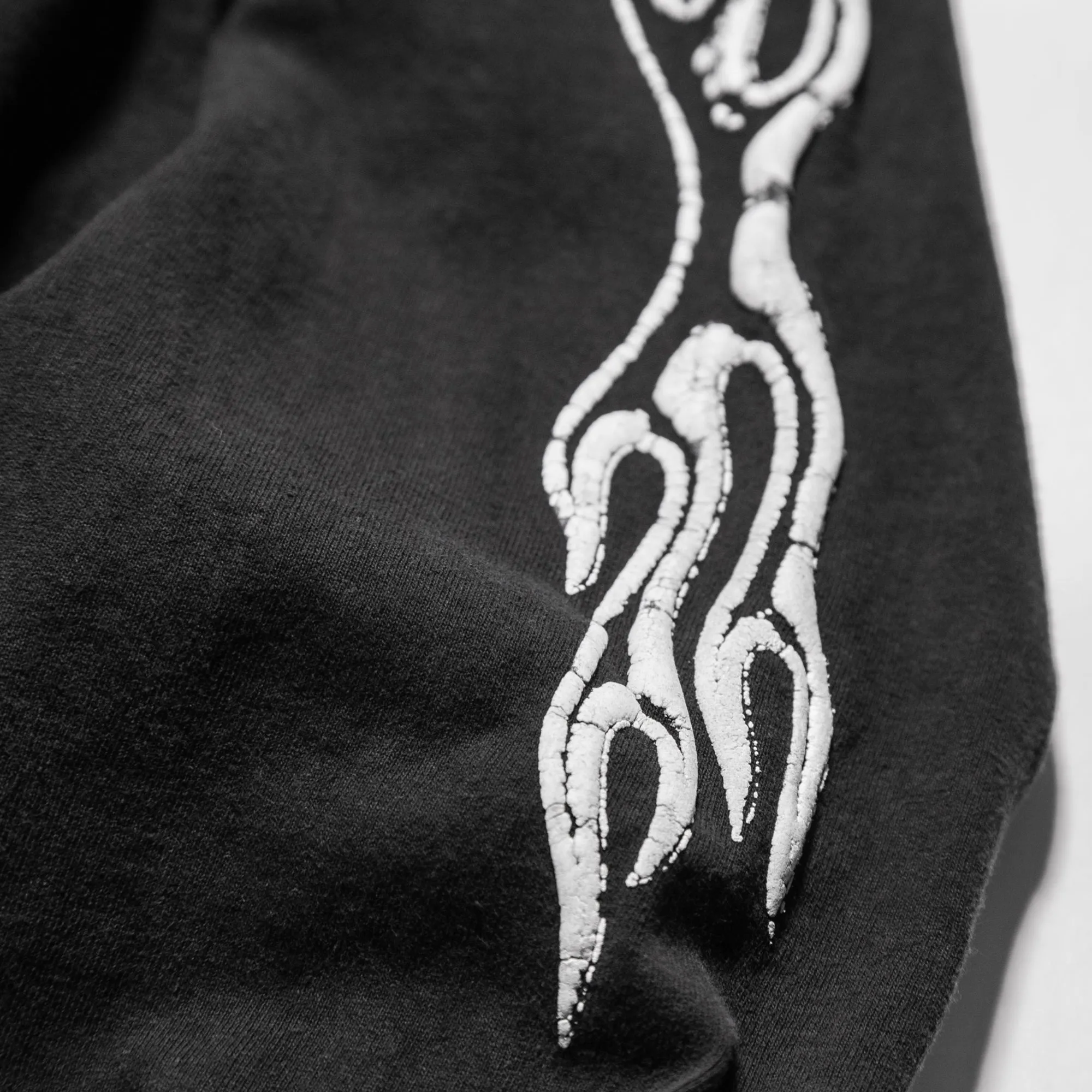 TRIBAL L/S - FADED BLACK