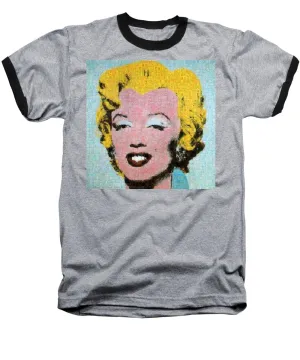 Tribute to Andy Warhol - 1 - Baseball T-Shirt