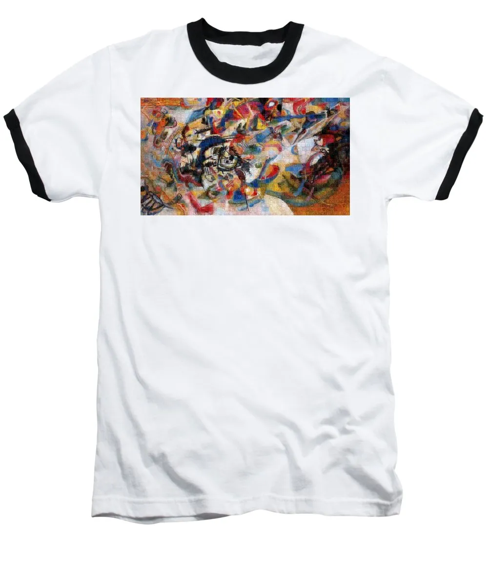 Tribute to Kandinsky - 1 - Baseball T-Shirt