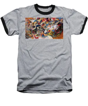 Tribute to Kandinsky - 1 - Baseball T-Shirt