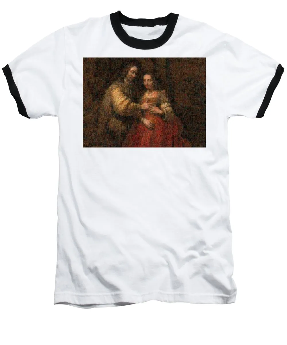 Tribute to Rembrandt - Baseball T-Shirt