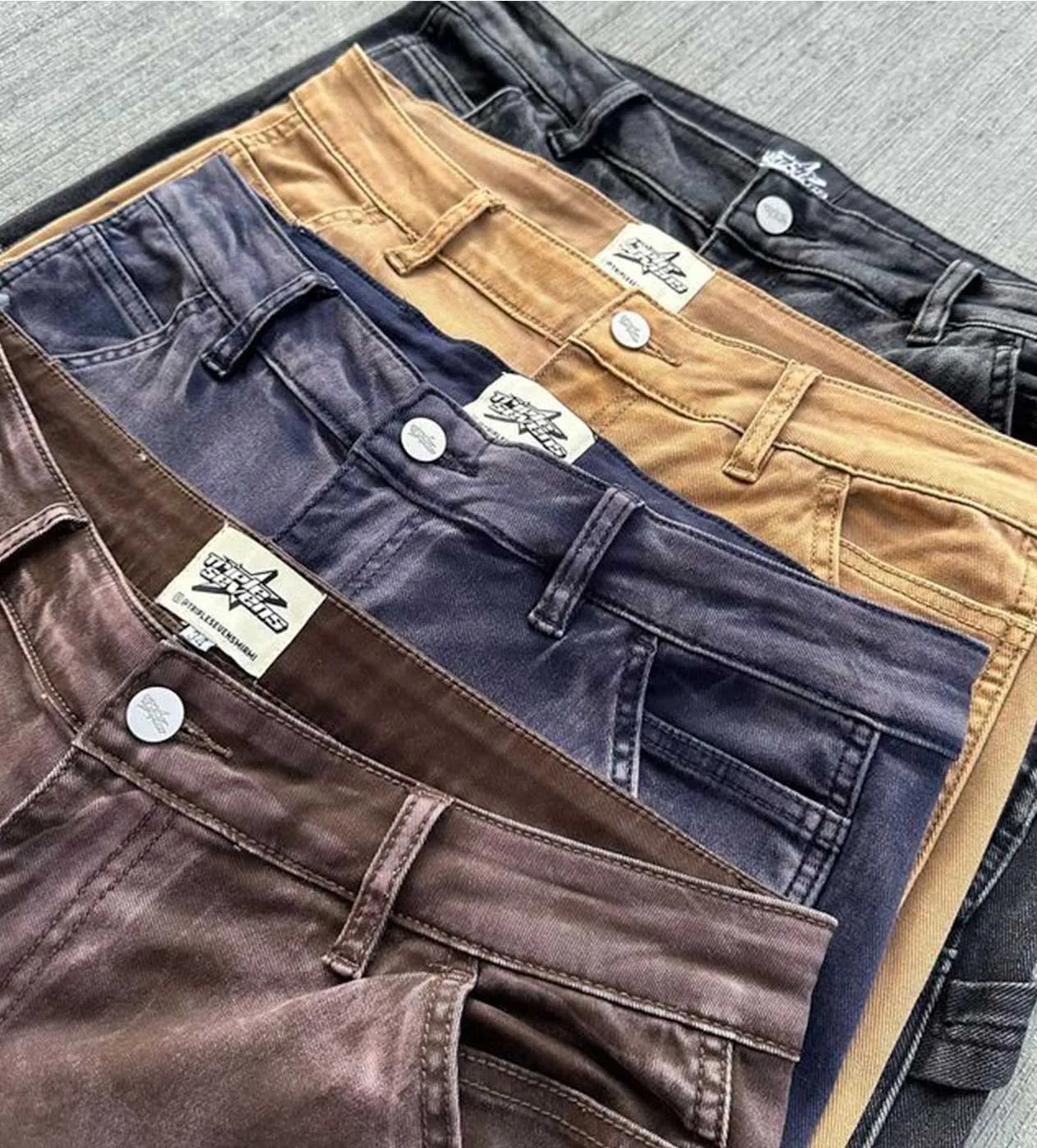 Triple Sevens Denim Brown