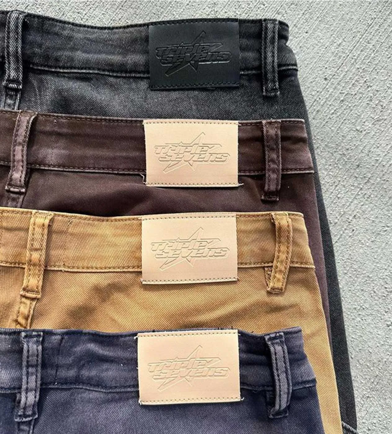 Triple Sevens Denim Brown