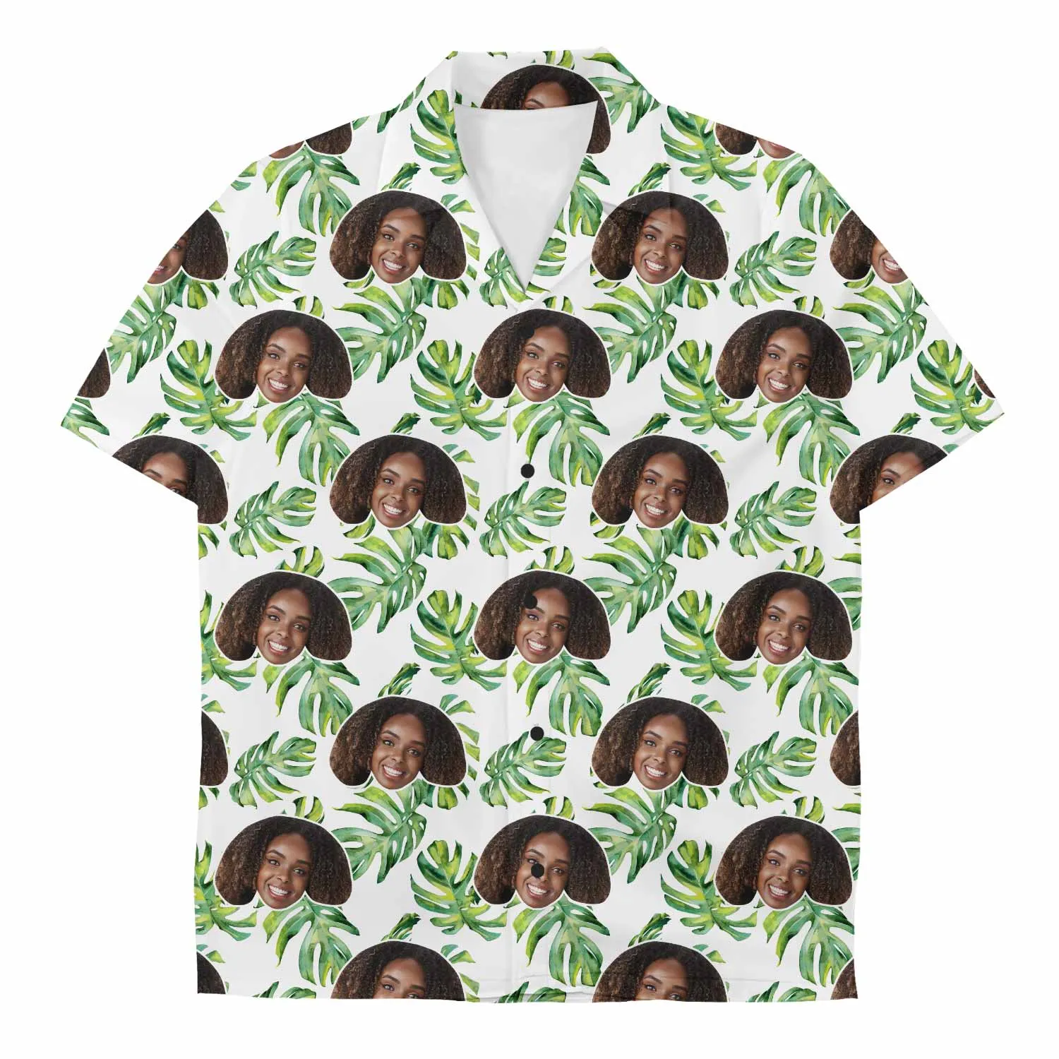 Tropical Leaf Custom Hawaiian Shirt