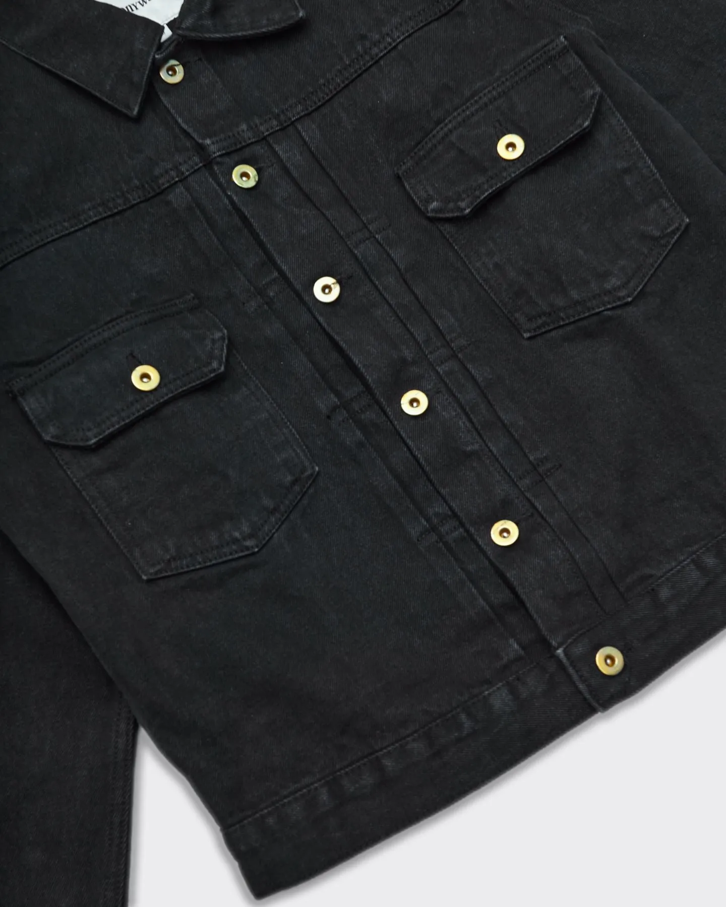 Trucker Jacket Denim Nero