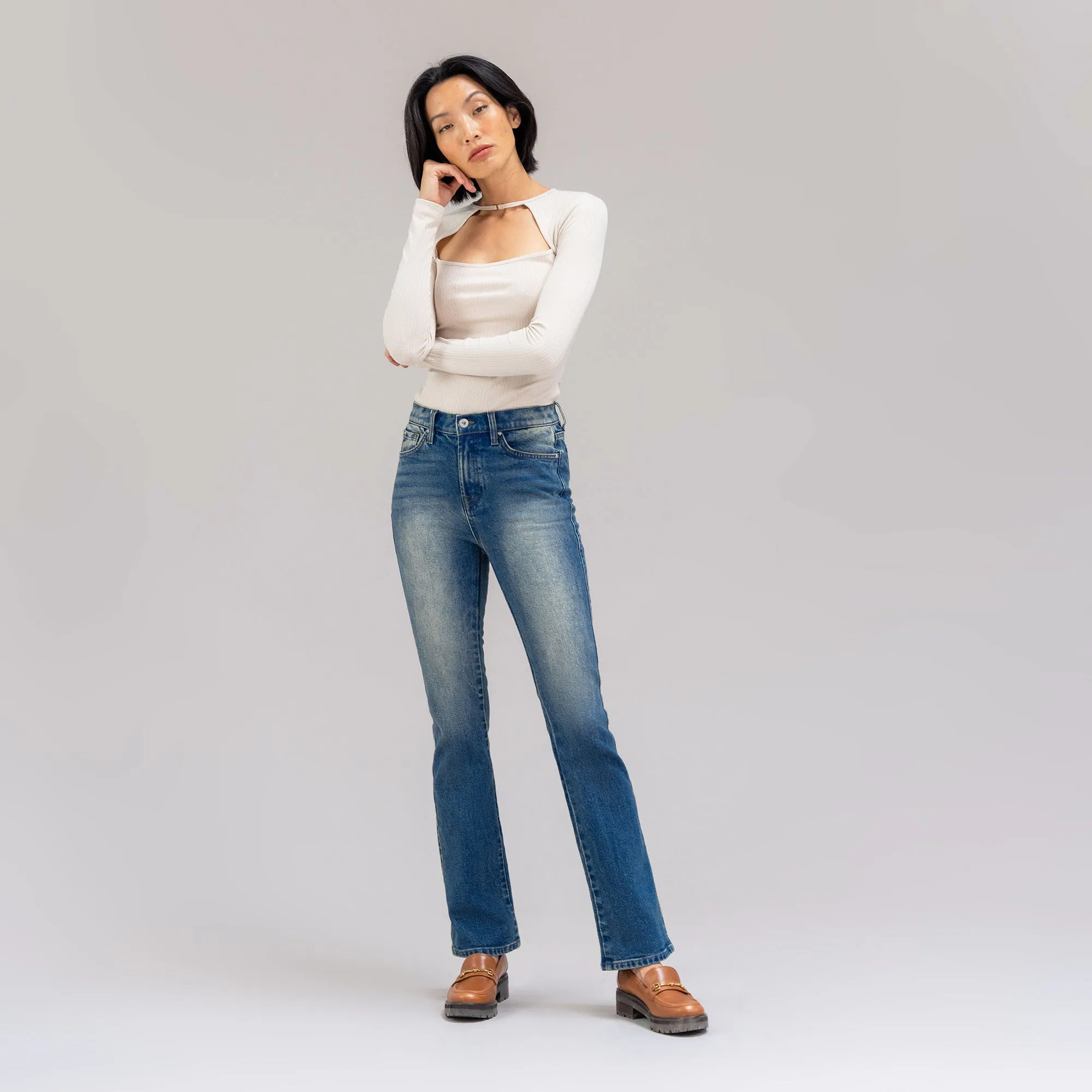 True Bootcut Jeans