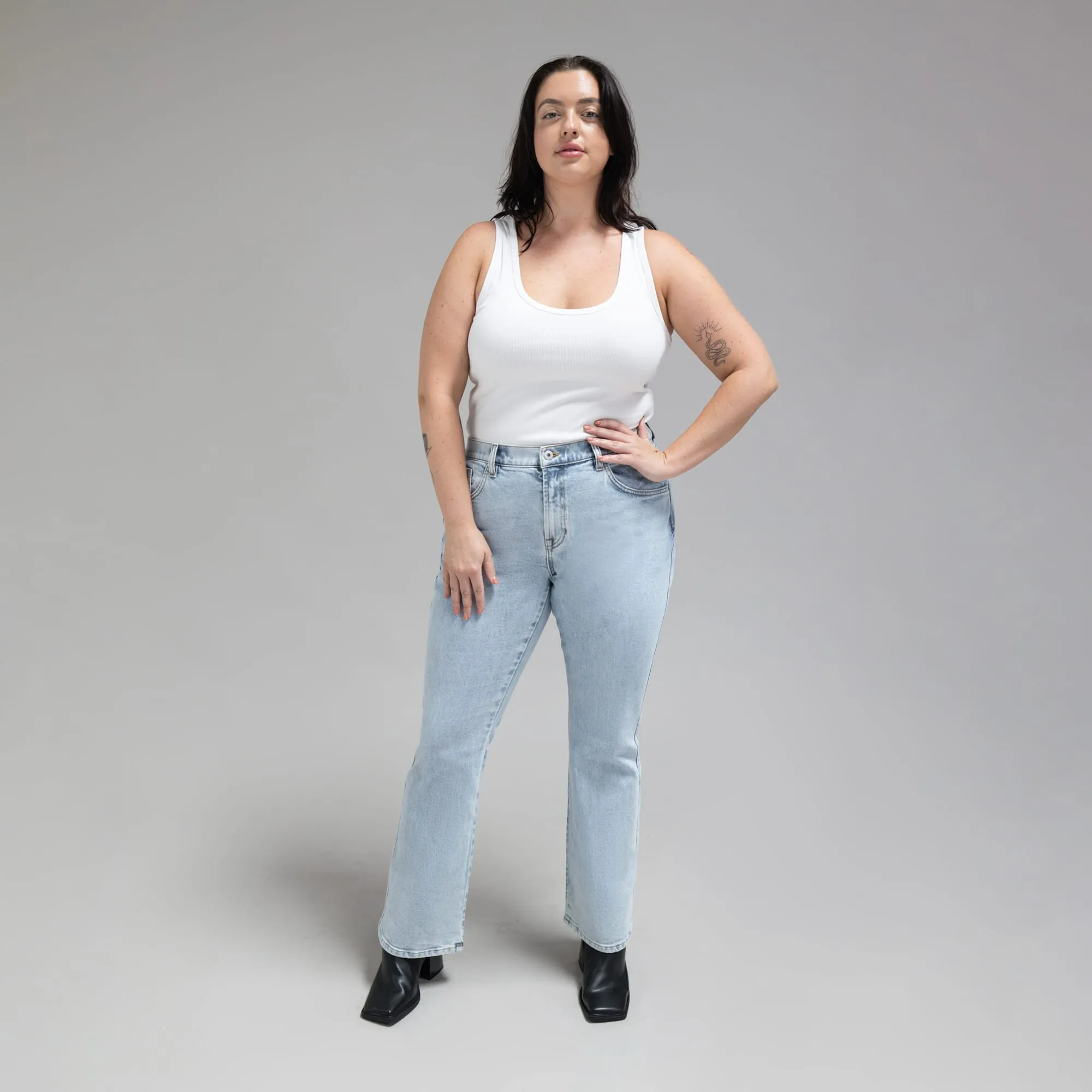 True Bootcut Jeans