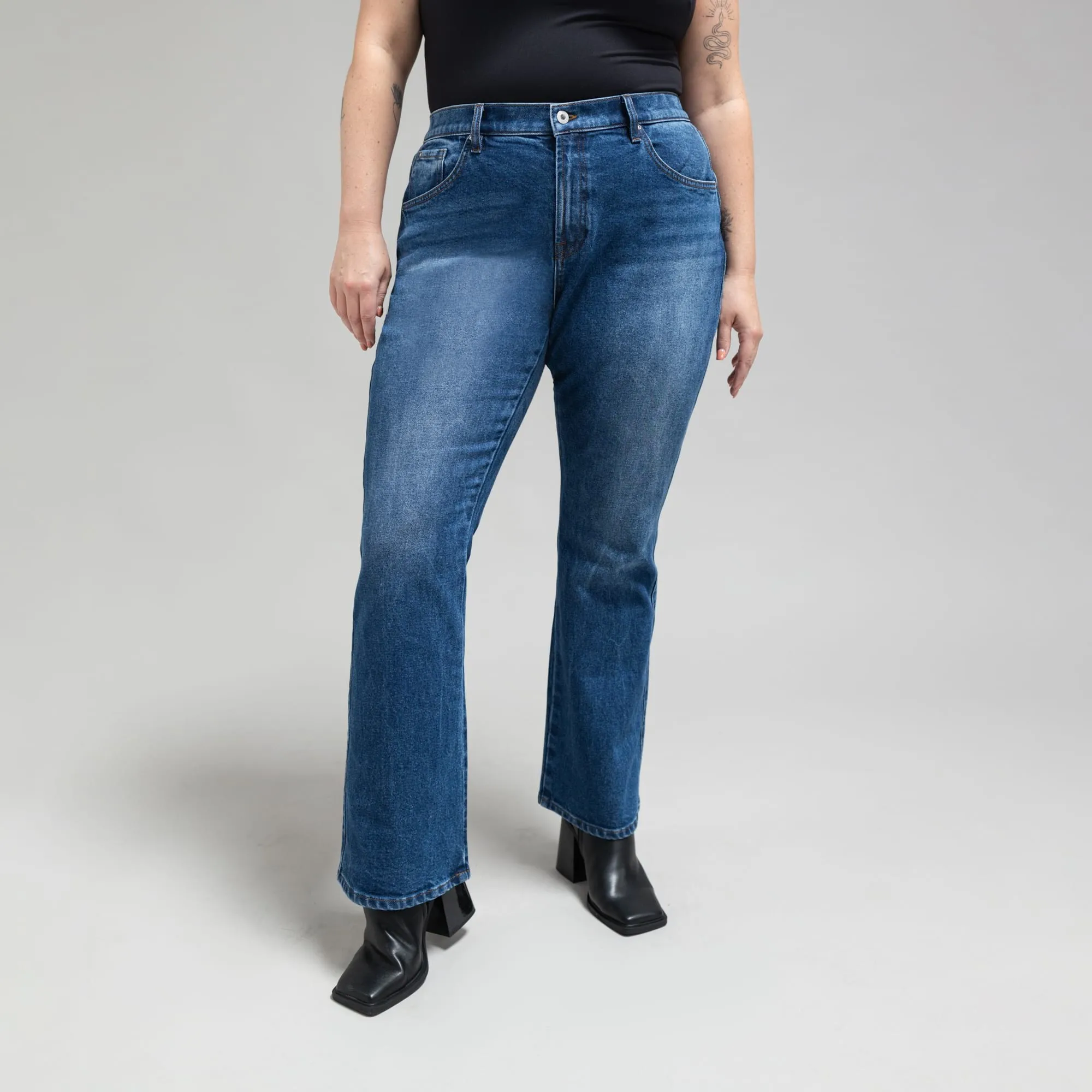 True Bootcut Jeans