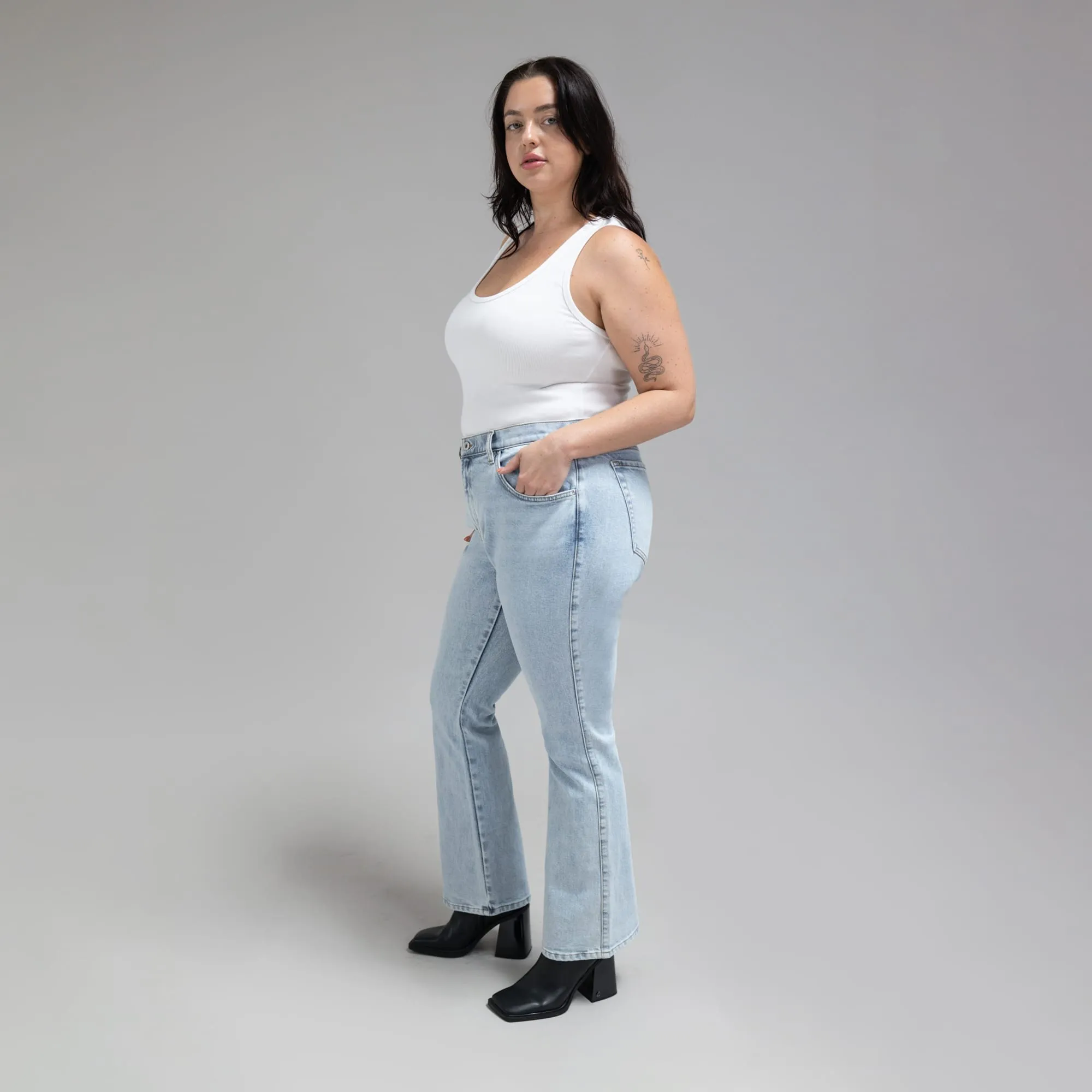 True Bootcut Jeans