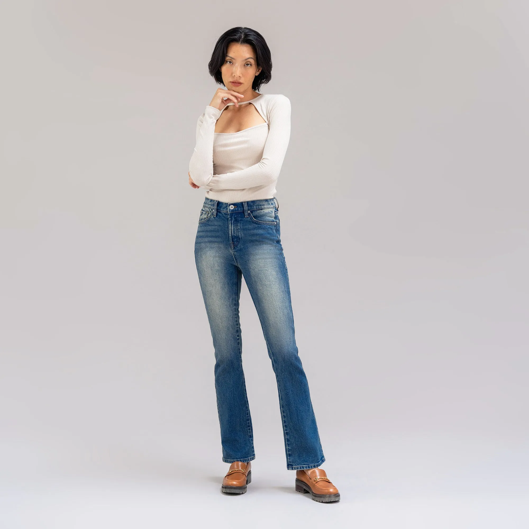 True Bootcut Jeans