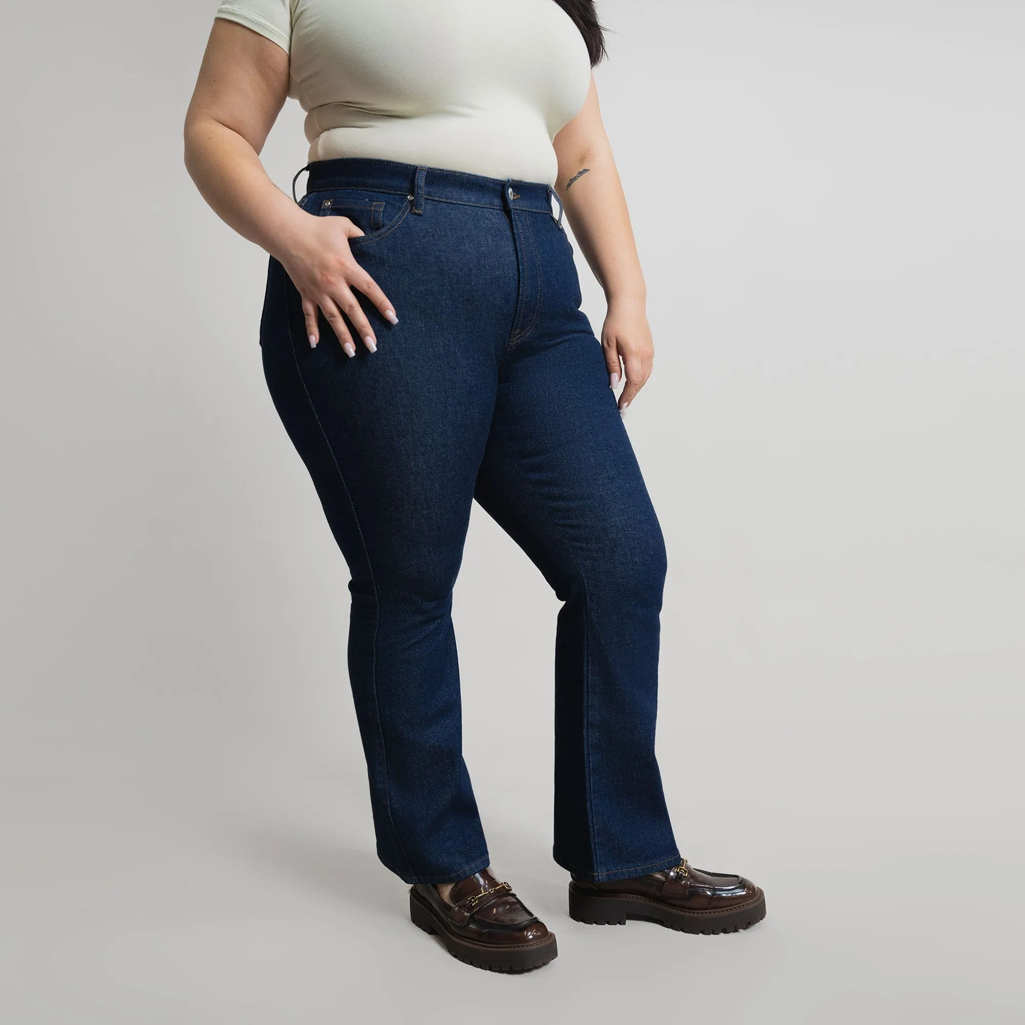 True Bootcut Jeans