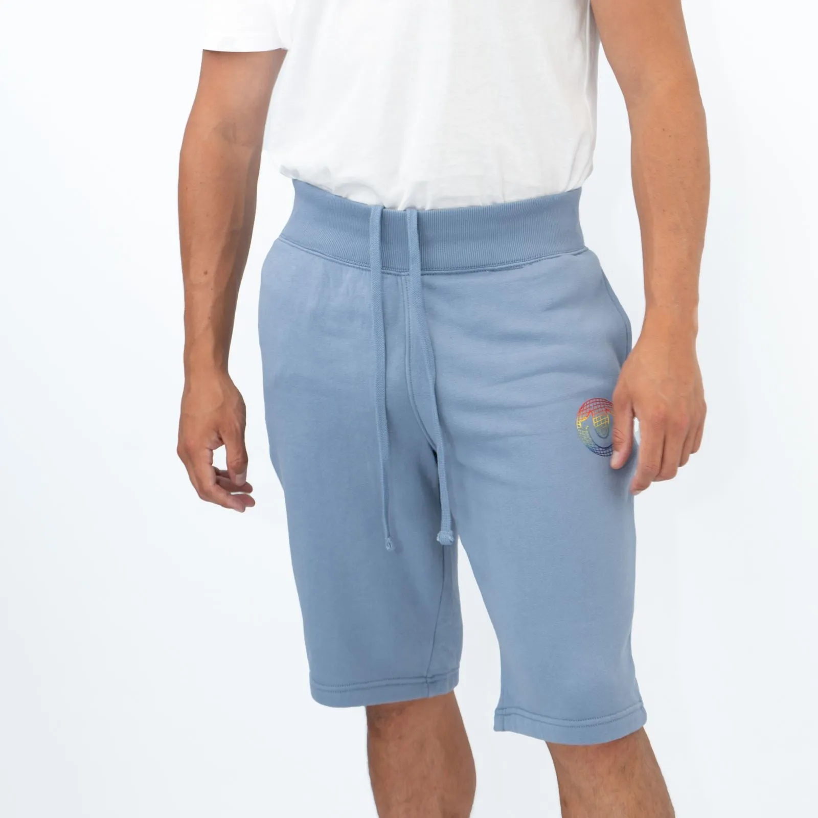 True Religion Mens Shorts Blue